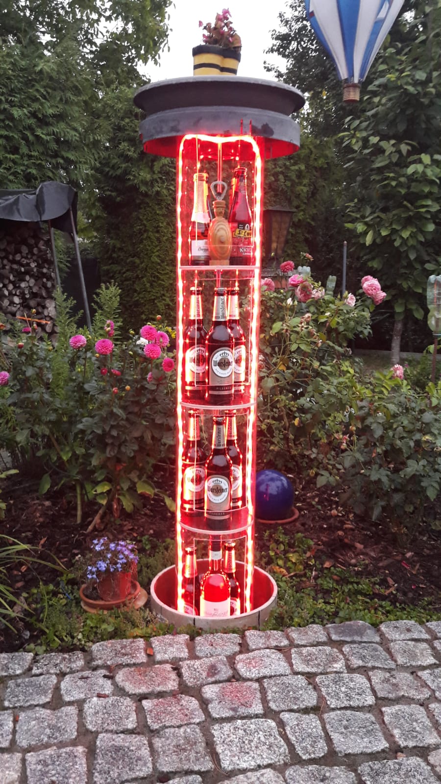 www.bierfahrstuhl.de, Erdkühlschrank, Erdkühlschrank für den Garten